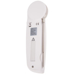 Testo 104 Digital Thermometer for Food Industry, Multipurpose Use, Penetration Probe, 1 Input(s), +250°C Max, ±0.5 °C