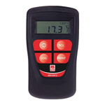 RS PRO Thermocouple Barcode Scanning Digital Thermometer for HVAC, Industrial Use, E, J, K, N, R, S, T Probe, 1