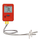 RS PRO DT-270KT Recording Digital Thermometer for Food Industry, Medical, Multipurpose Use, K Probe, +70°C Max