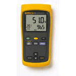 Fluke 51 II Wired Digital Thermometer for Industrial Use, E, J, K, T Probe, 1 Input(s), +1372°C Max, ±0.3 K Accuracy