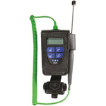 TM Electronics MM2020 HV Dual Input Digital Thermometer & Immersion for Facilities Management Use, Surface Probe,