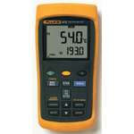 Fluke 53 Wired Digital Thermometer for Industrial Use, E, J, K, N, R, S, T Probe, 1 Input(s), +1767°C Max, ±0.05 %