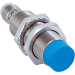 Sick Inductive Barrel-Style Proximity Sensor, M18 x 1, 12 mm Detection, PNP Output, 10 → 30 V dc, IP68, IP69K