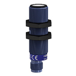 Telemecanique Sensors Ultrasonic Barrel-Style Proximity Sensor, M18 x 1, 100 → 1000 mm Detection, PNP Output, 12