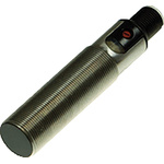 Pepperl + Fuchs Capacitive Barrel-Style Proximity Sensor, M18 x 1, 8 mm Detection, PNP Output, 10 → 30 V dc, IP67