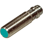 Pepperl + Fuchs Inductive Barrel-Style Proximity Sensor, M8 x 1, 2 mm Detection, PNP Output, 10 → 30 V dc, IP67