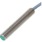 Pepperl + Fuchs Inductive Barrel-Style Proximity Sensor, M8 x 1, 2 mm Detection, PNP Output, 5 → 30 V dc, IP67