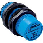 Sick CM Series Capacitive Barrel-Style Proximity Sensor, M30 x 1.5, 4 → 25 mm Detection, NPN Output, 10 →