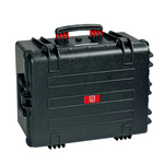 RS PRO Waterproof Plastic, Polymer Watertight Case With Wheels, 670 x 510 x 262mm