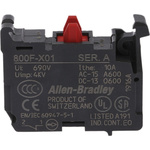 Allen Bradley 800F-X01 Contact Block, For Use With 800FM Series