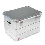 RS PRO Waterproof Metal Equipment case, 630 x 465 x440mm