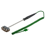 RS PRO K Bow Surface Temperature Probe, 110mm Length, 60mm Diameter, +180 °C Max