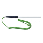 RS PRO K Flat Spatula Temperature Probe, 300mm Length, 7mm Diameter, +450 °C Max