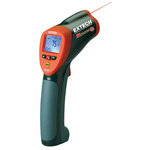 Extech 42545 Infrared Thermometer, -50°C Min, 2 °C Accuracy, °C and °F Measurements With RS Calibration