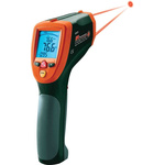 Extech 42570 Infrared Thermometer, -50°C Min, 1 °C Accuracy, °C and °F Measurements With RS Calibration