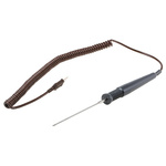 RS PRO T Air Temperature Probe, 125mm Length, 5mm Diameter, +450 °C Max, With SYS Calibration