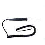 RS PRO PT100 Domed General Purpose Temperature Probe, 100mm Length, 4mm Diameter, 500 °C Max