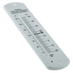 Brannan Wall Mount Glass Thermometer, +50 °C max