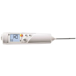 Testo 106 Automotive Digital Thermometer for Food Industry Use, General, Needle Probe, 1 Input(s), +275°C Max, ±1 °C
