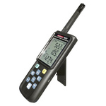Sefram SEFRAM9822 Desk Digital Thermometer for Measurement Use, J, K, N, R, S, T Probe, 3 Input(s), +60°C Max