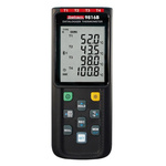 Sefram SEFRAM9816B Desk Digital Thermometer for Measurement Use, E, J, K, N, R, S, T Probe, 4 Input(s), +1767°C Max -