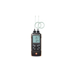 Testo 922 Differential Digital Thermometer for Heating System, Ventilation System Use, K Probe, +1000°C Max