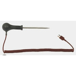 RS PRO K Needle Temperature Probe, 115mm Length, 3.3mm Diameter, +250 °C Max, With SYS Calibration