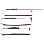 RS PRO T General Purpose Temperature Probe, 300mm Length, 3mm Diameter, +400 °C Max, With SYS Calibration