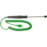 RS PRO K Immersion, Surface Temperature Probe, 110mm Length, 10mm Diameter, +250 °C Max, With SYS Calibration
