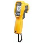 Fluke 62 MAX PLUS Infrared Thermometer, -30°C Min, ±1 % Accuracy, °C and °F Measurements With RS Calibration