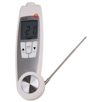Testo 104-IR Infrared Thermometer, -30°C Min, ±1.5 %, ±1 °C, ±2.0 °C, ±2.5 °C Accuracy, °C Measurements