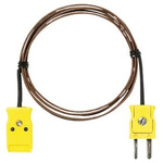 Fluke Thermocouple Extension Cable for Use with Type K Thermometer