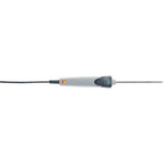 Testo PT100 Immersion, Penetration Temperature Probe, 50 (Shaft Tip) mm, 114 (shaft) mm Length, 3.7 (Shaft Tip) mm, 5