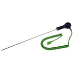 RS PRO K Needle Temperature Probe, 300mm Length, 3.3mm Diameter, +250 °C Max, With SYS Calibration