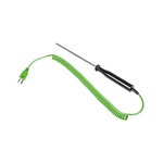 RS PRO K Rounded Temperature Probe, 300mm Length, 3mm Diameter, +850 °C Max
