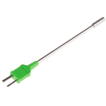 RS PRO K Surface Temperature Probe, 110mm Length, 10mm Diameter, +750 °C Max, With SYS Calibration