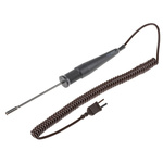 RS PRO T Surface Temperature Probe, 100mm Length, 1mm Diameter, +180 °C Max, With SYS Calibration