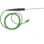 RS PRO K Disc Surface Temperature Probe, 150mm Length, 4mm Diameter, 600 °C Max