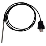 Laird Connectivity Rounded RTD Temperature Probe Temperature Probe, 100mm Length, 4mm Diameter, 180 °C Max