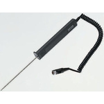 Digitron PT100 General Temperature Probe, 100mm Length, 3.3mm Diameter, +600 °C Max, With SYS Calibration