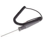 RS PRO PT100 Insertion, Needle Temperature Probe, 100mm Length, 4mm Diameter, +250 °C Max