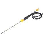 Fluke K Air Temperature Probe, 215.9mm Length, 3.175mm Diameter, +816 °C Max