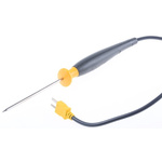 Fluke K Conical Penetration Temperature Probe, 101.6mm Length, 3.404mm Diameter, +350 °C Max