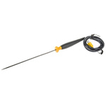 Fluke K Rounded Temperature Probe, 203.2mm Length, 4.8mm Diameter, +816 °C Max