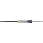 Testo NTC Air Temperature Probe, 50 mm, 115 mm Length, 4 mm, 5 mm Diameter, +125 °C Max, With SYS Calibration