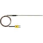 Fluke J Lance Air, General, Insertion, Surface Temperature Probe, 140mm Length, 9.5mm Diameter, +260 °C Max, With SYS