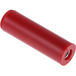 Hirschmann Test & Measurement Red Female Banana Plug - Screw, 60V dc