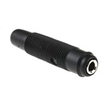 Hirschmann Test & Measurement Black Female Banana Socket, 4 mm Connector, Solder Termination, 16A, 60V dc, Nickel