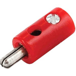 RS PRO Red Male Banana Plug, 32A, 30V, Nickel Plating