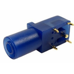 RS PRO Blue Female Banana Socket, 4 mm Connector, Solder Termination, 24A, 1000V, Gold Plating